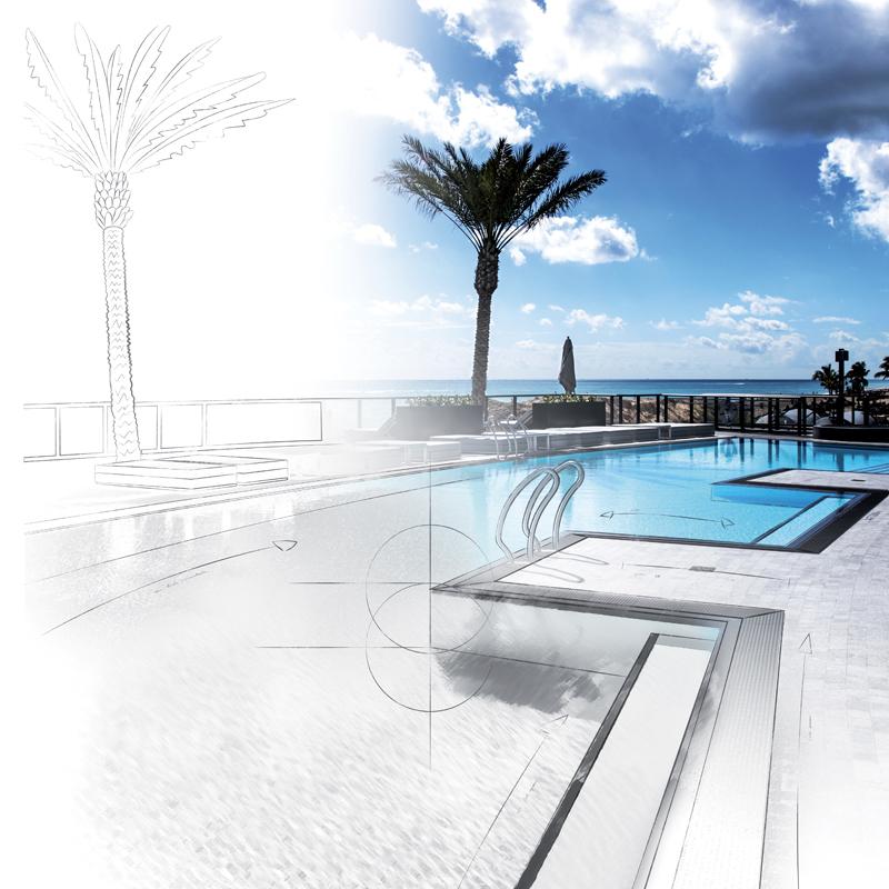 Porsche Design Tower _ Miami _ USA (credits Myrtha Pools)